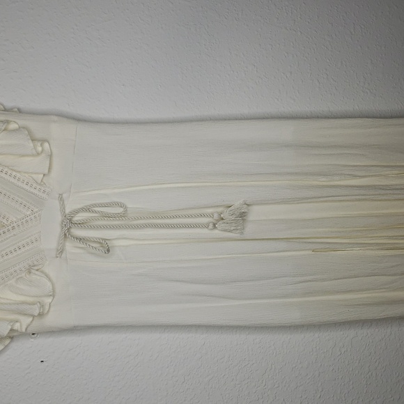 Baltic Born Womens The Jennifer Deep Babydoll V Maxi Dress Size S Wedding Boho - Picture 8 of 16